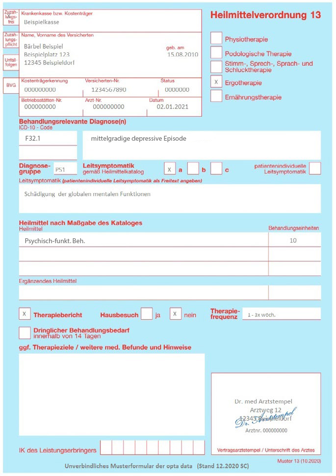 Heilmittelverodnung